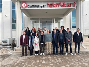 Şarkışla Uygulamalı Bilimler Yüksekokulu Öğrencilerinin Teknokent Ziyareti